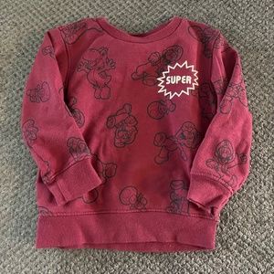 Toddler Super Mario Sweatshirt